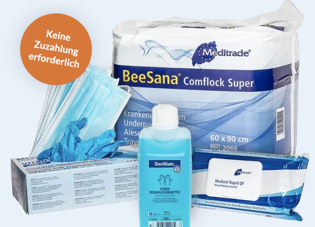 Pflegehilfsmittel 40 Euro auszahlen lassen